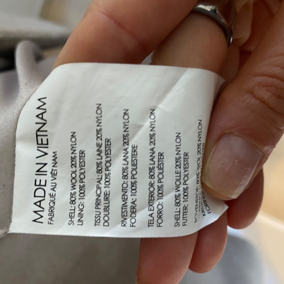 Club Monaco Midi Length Coat - Picture 4 of 4